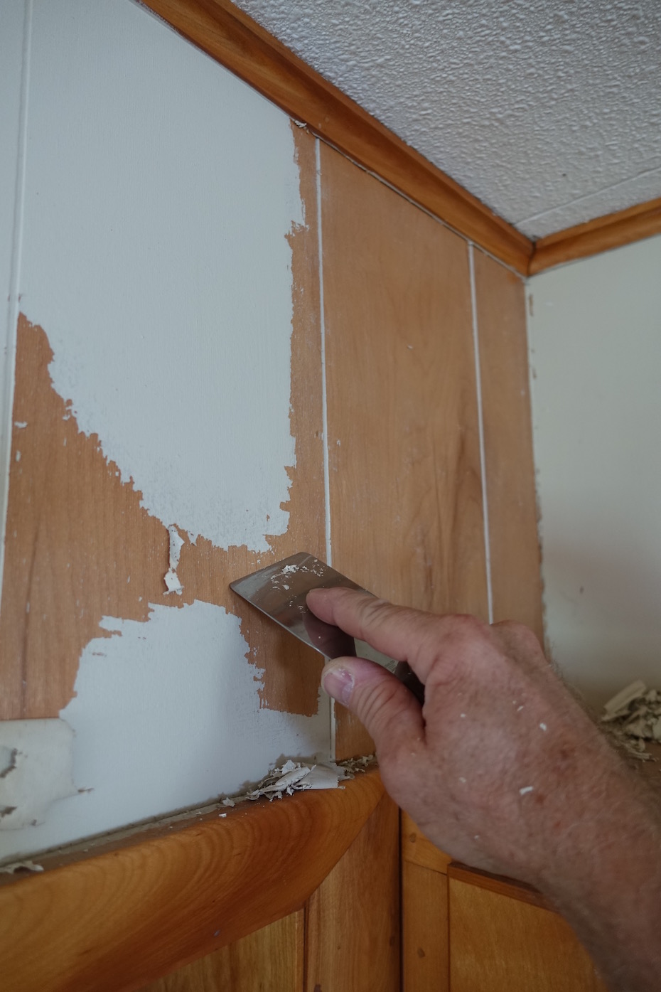 Stripping Paint Easily from 1960’s Paneling Architectural Observer